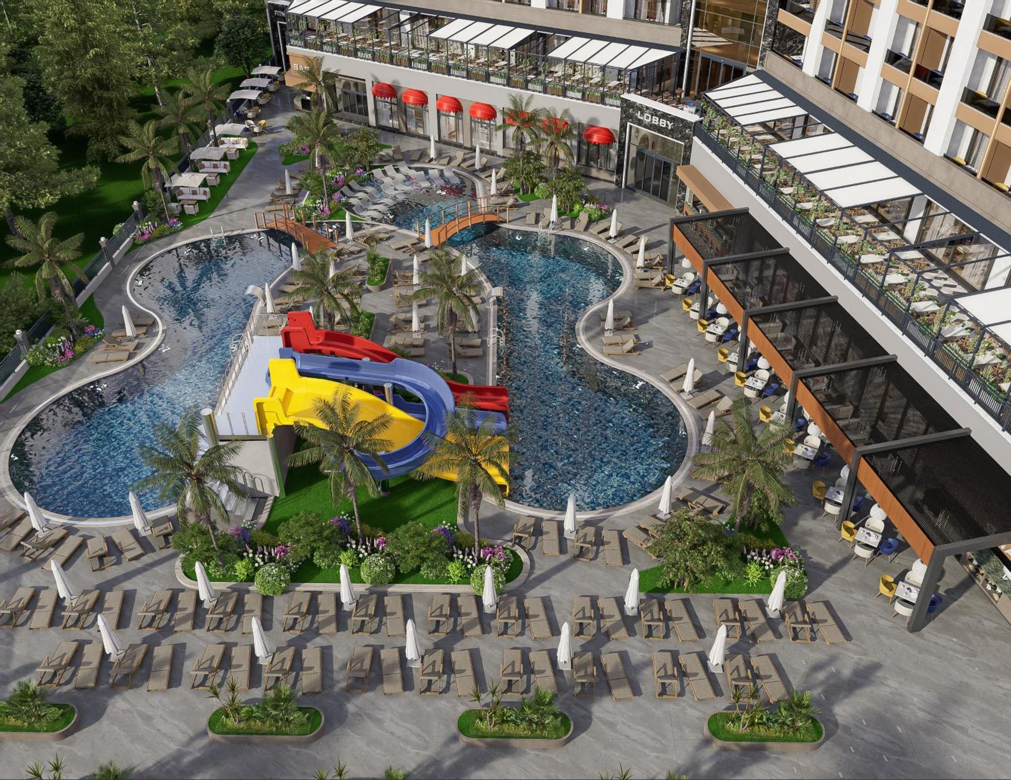 Almaris Alanya Aparthotel Luaran gambar