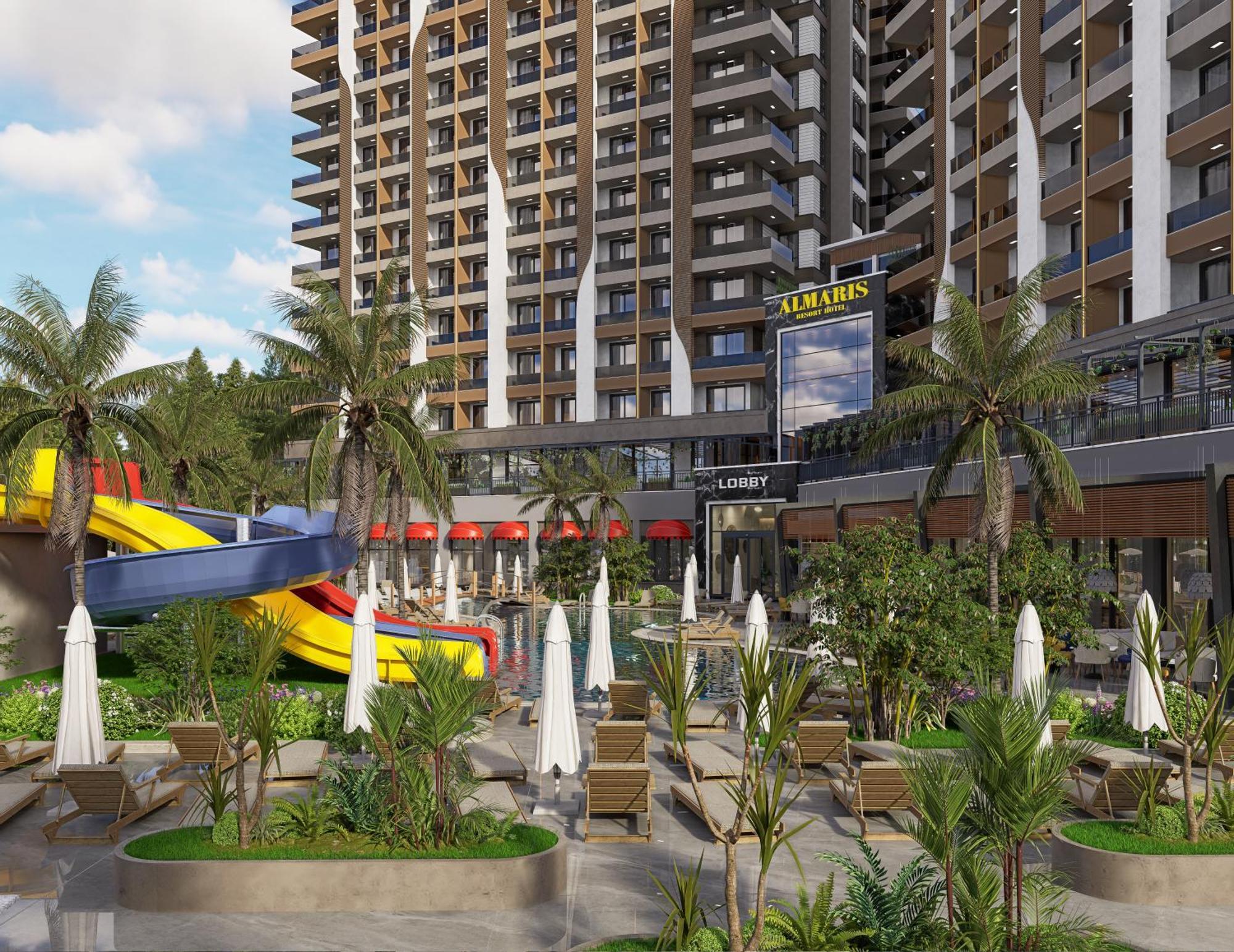 Almaris Alanya Aparthotel Luaran gambar